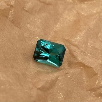 Blue Maine Tourmaline 1.62ct radiant cut loose
